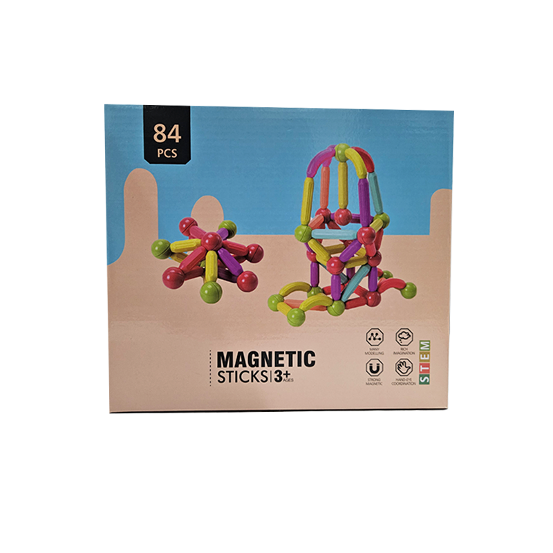 Toy Magnetic Stick 84 Pcs  HL-Ms004
