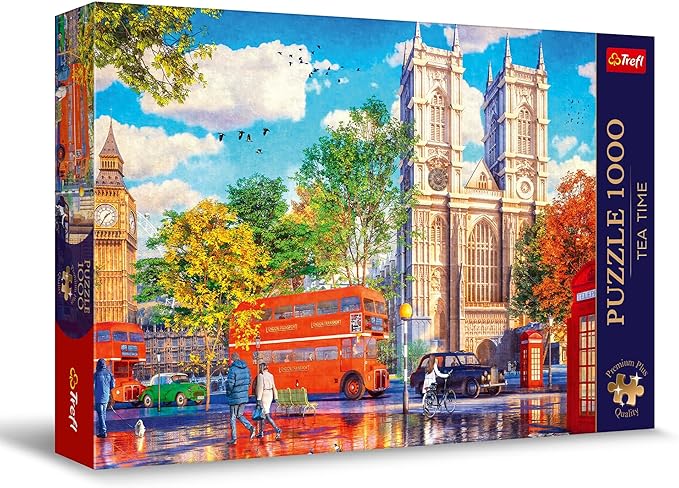 Puzzles 1000pcs Premium Plus Tea Time View of London Trefl 10805