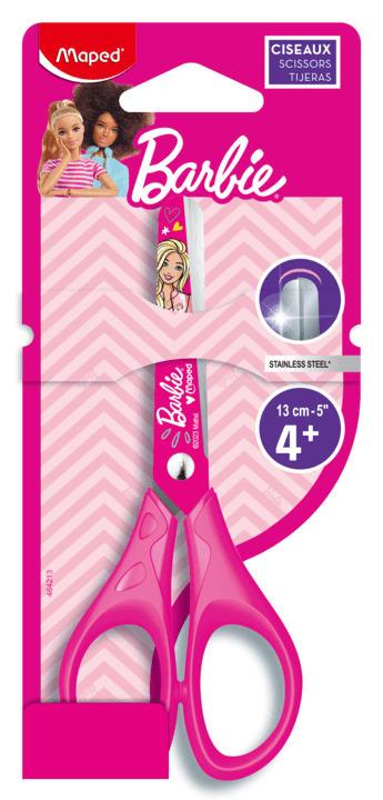 Scissors Symetric 13cm Pulse Barbie Blister MAPED 464213