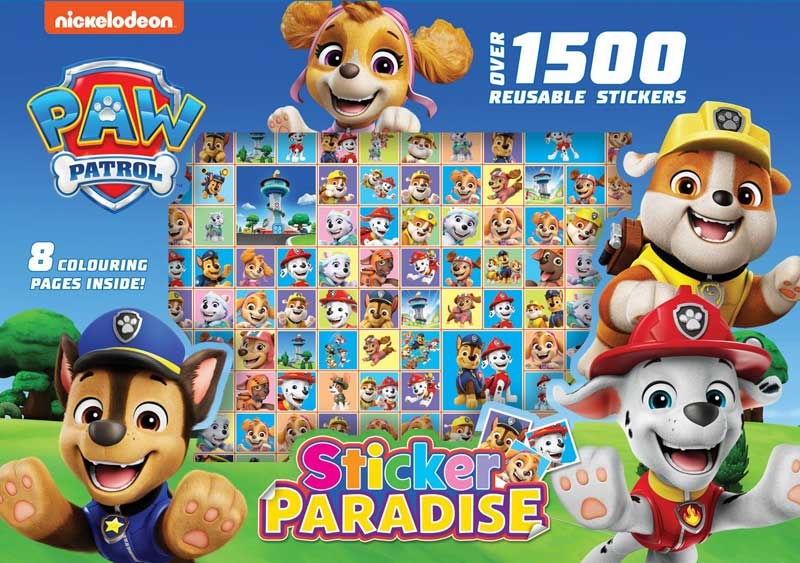 Paw Patrol Sticker Paradise