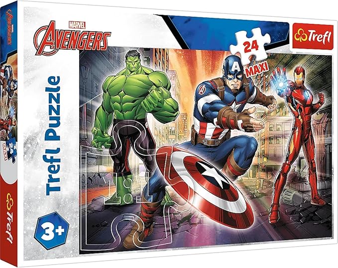 Puzzles -  24 Maxi  - In the world of Avengers   Disney Marvel The Avengers