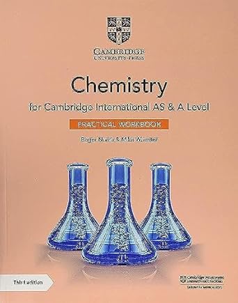 CUP - CHEMISTRY FOR AS & A LEVEL PRACTICAL WORKBOOK 3RD EDITION