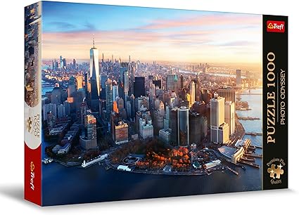 Puzzles 1000pcs Premium Plus Photo Odyssey Manhattan New York Trefl 10828