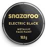 SNZ METALLIC FACE PAINT 18ML POT ELEC BLACK