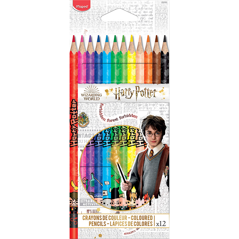 Giotto Unbreakable Pencil & Pencil Sharpener Set 10 Super Wax Crayons  Multicolor