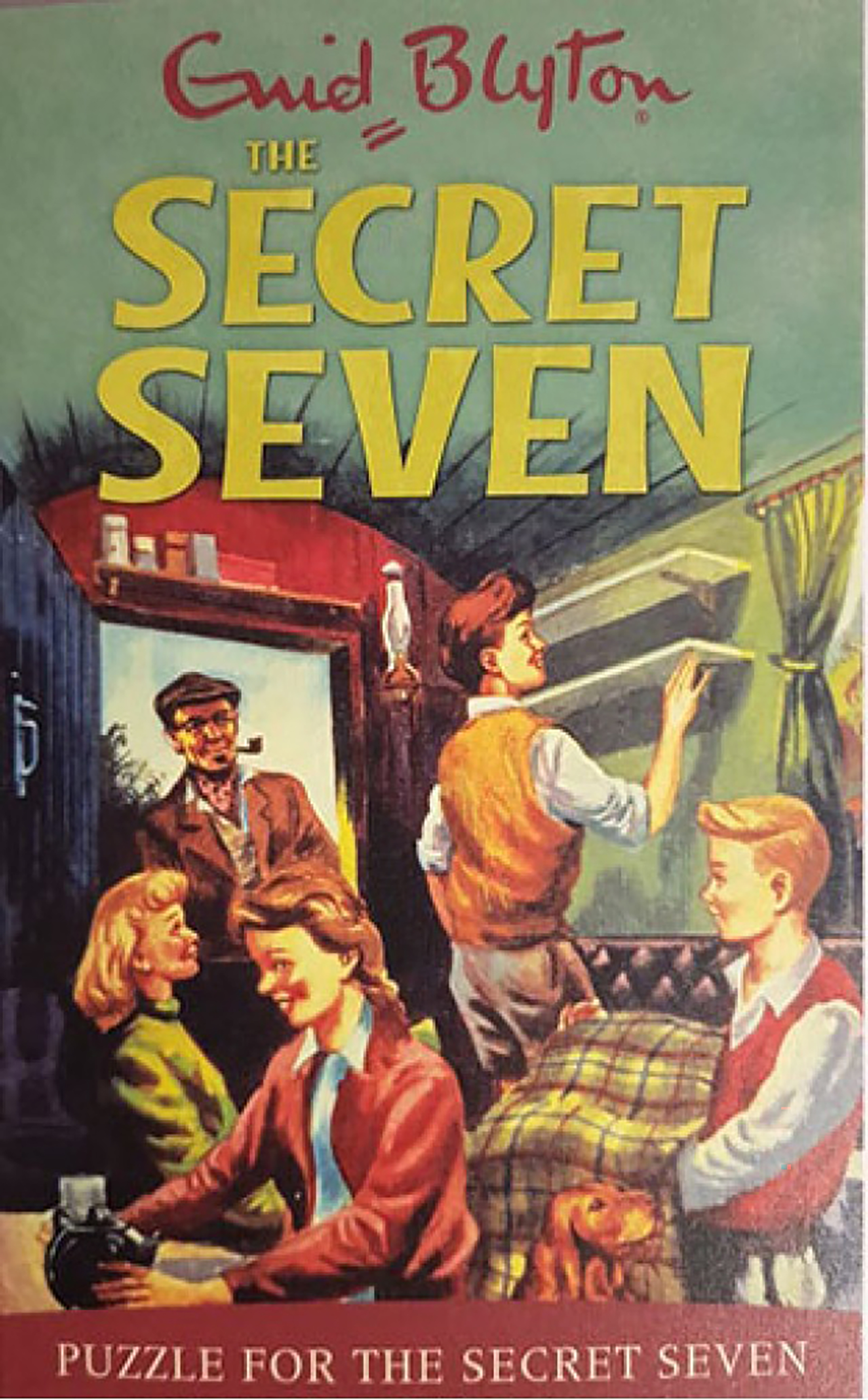 10 | Puzzle for the Secret Seven  - THE SECRET SEVEN - Enid Blyton