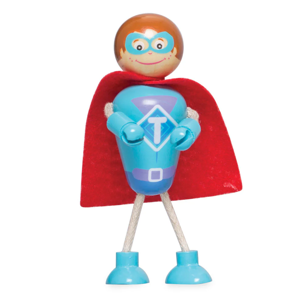 Superhero Figure Pack BIGJIGS T0408