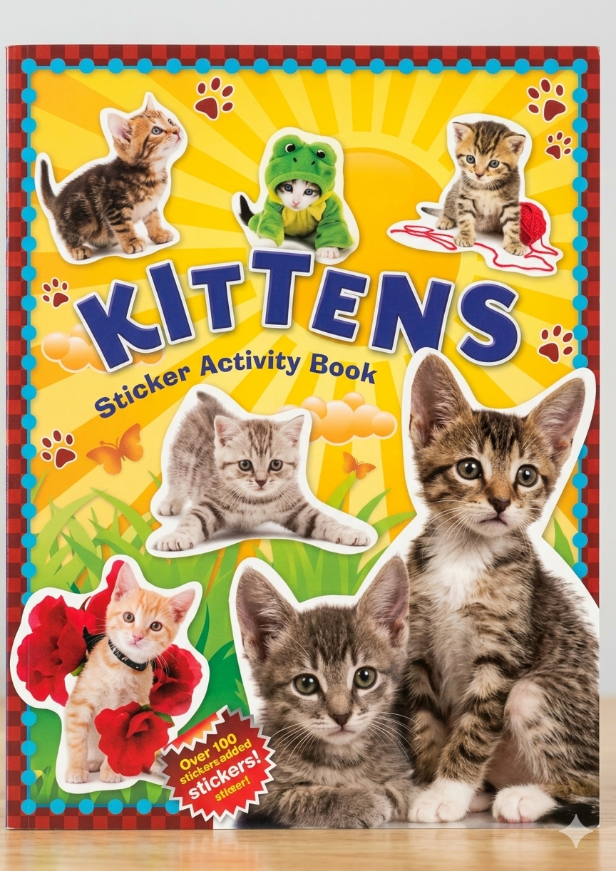 Kittens - Sticker Activity Book