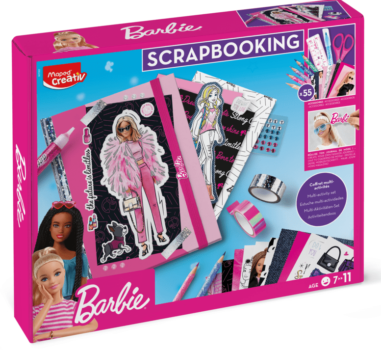 Coffret Scrapbooking - Barbie Maped 907062