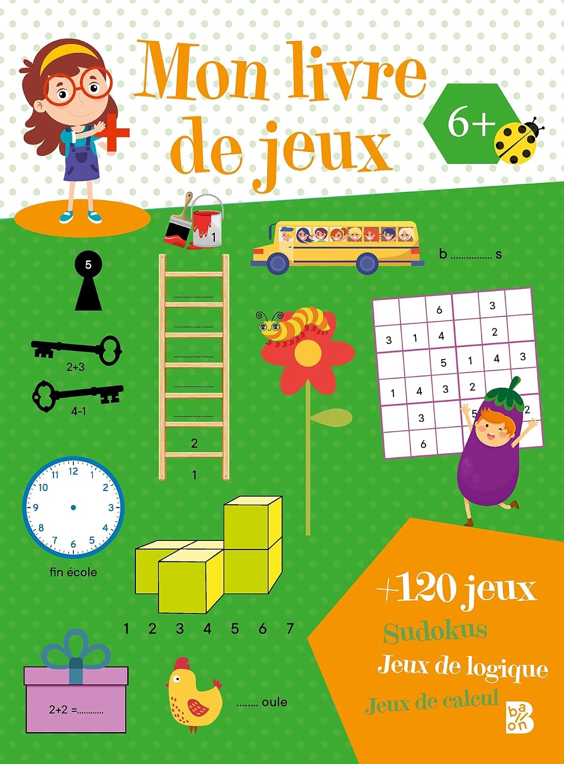 Mon Livre De Jeux - 6+