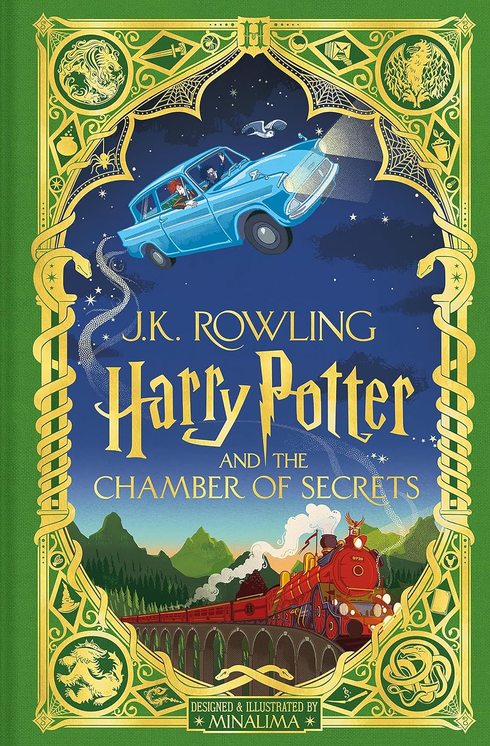 Harry Potter And The Chamber Of Secrets - Minalima #2 - J.K. Rowling