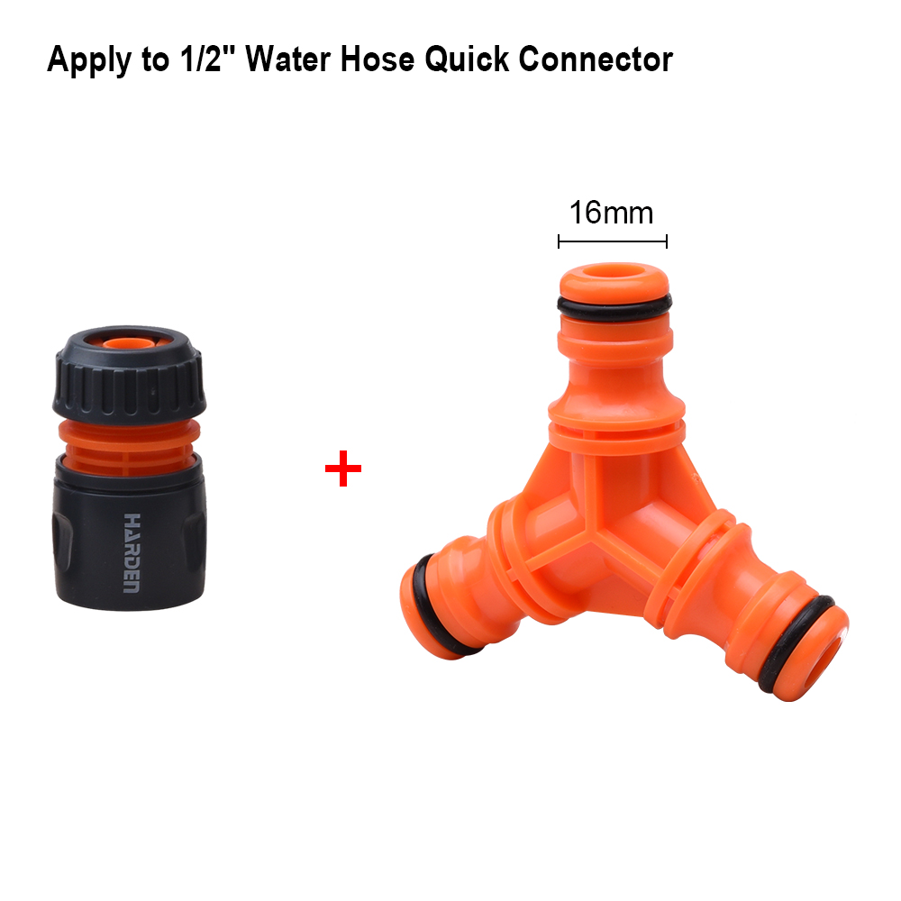 Water Hose 3 Way 1/2