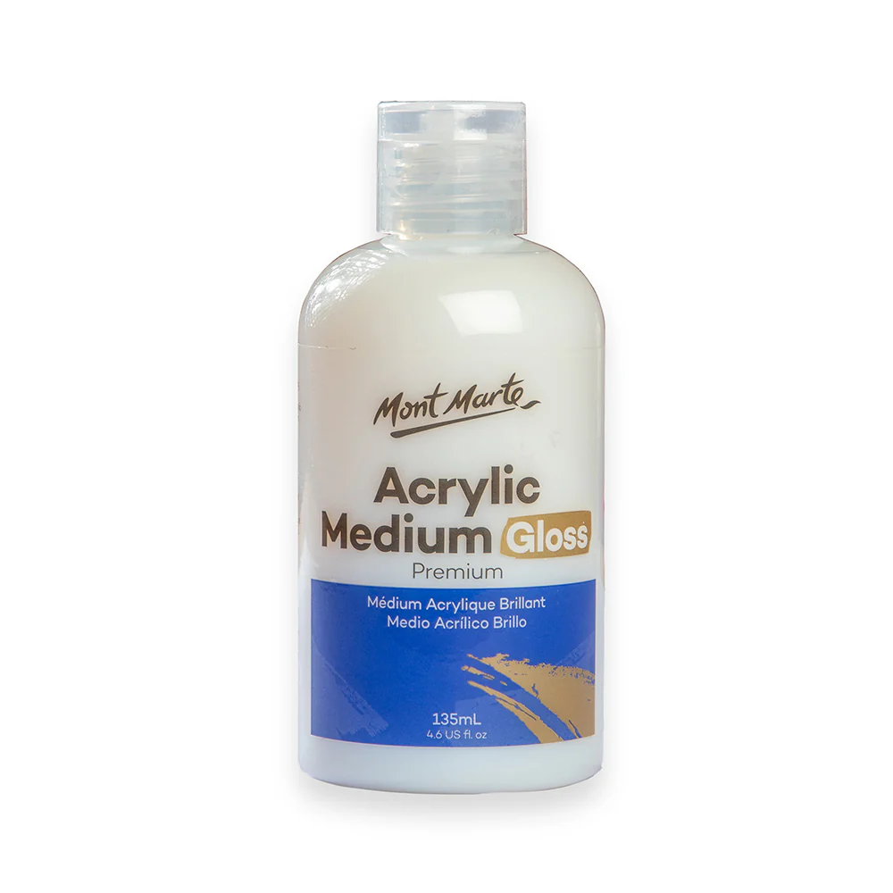 Acrylic Medium Gloss 135ml Mont Marte