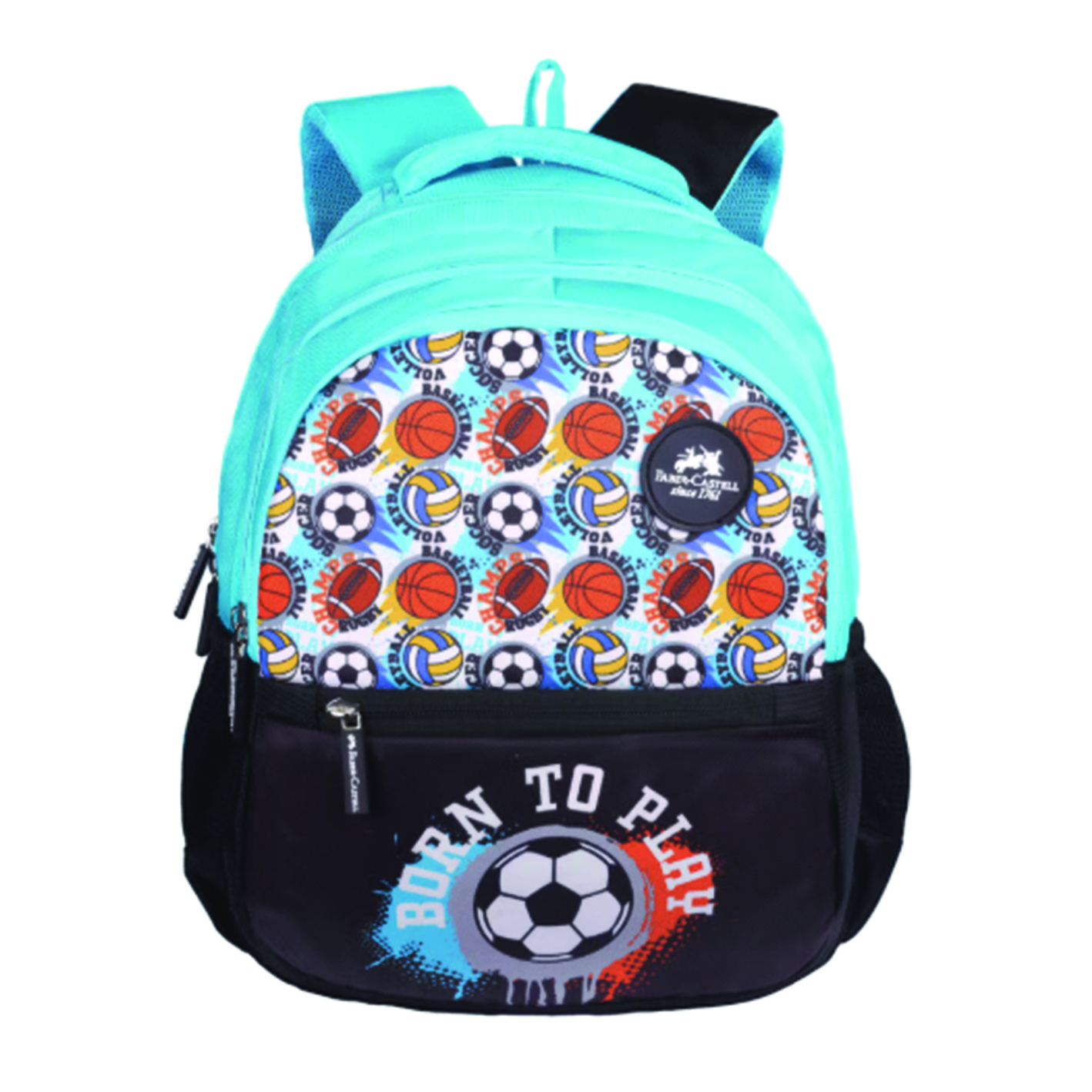 School Bag Bounce 9yrs Black Faber Castell 574670