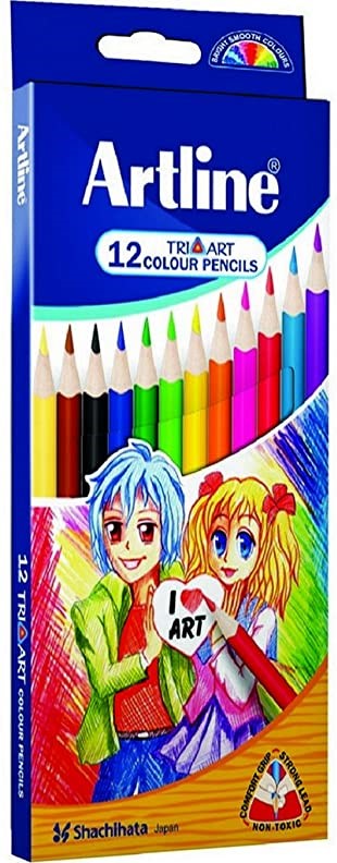 Triart Duo Colour Pencils - Buy Artline Products on Best Price