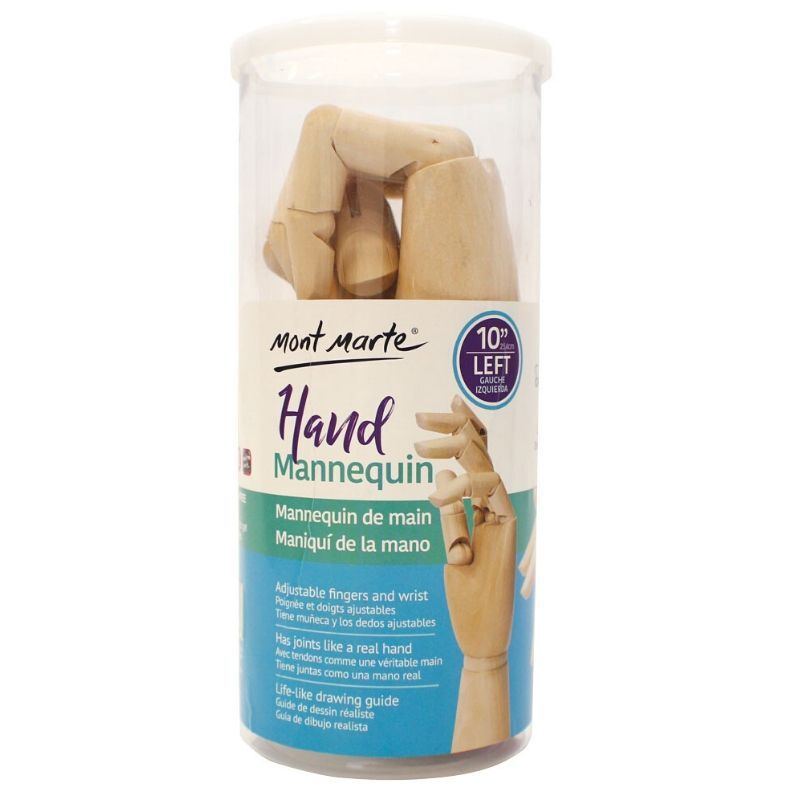 Manikin Left Hand 25cm Mont Marte