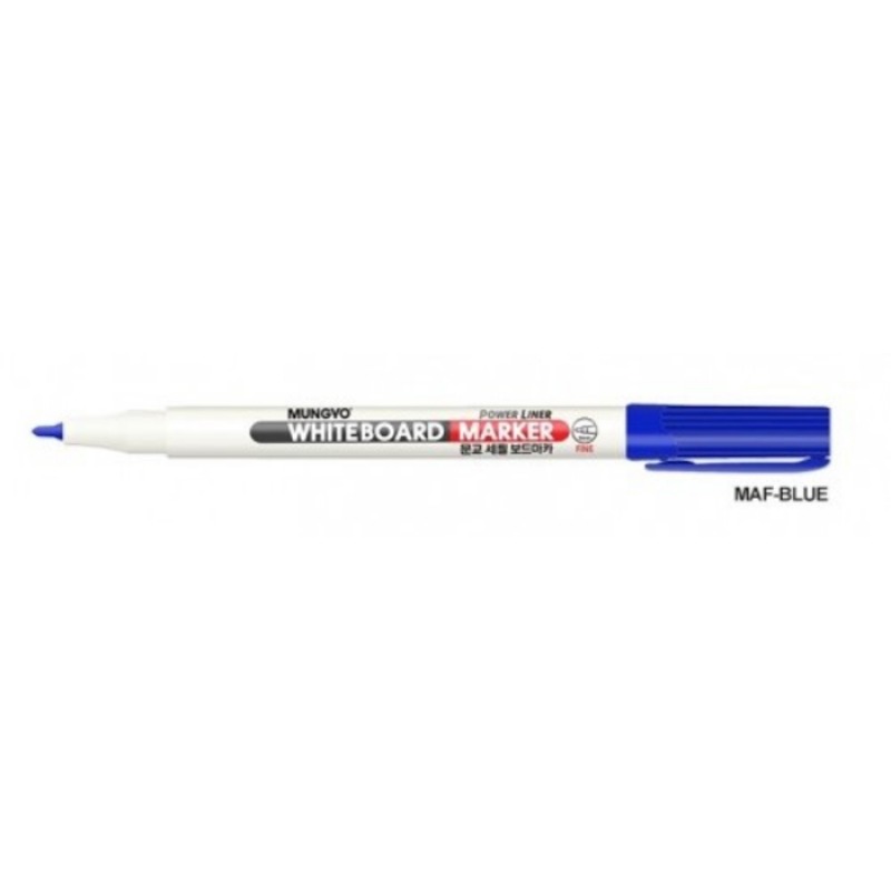 Whiteboard Marker Fine Blue  Mungyo