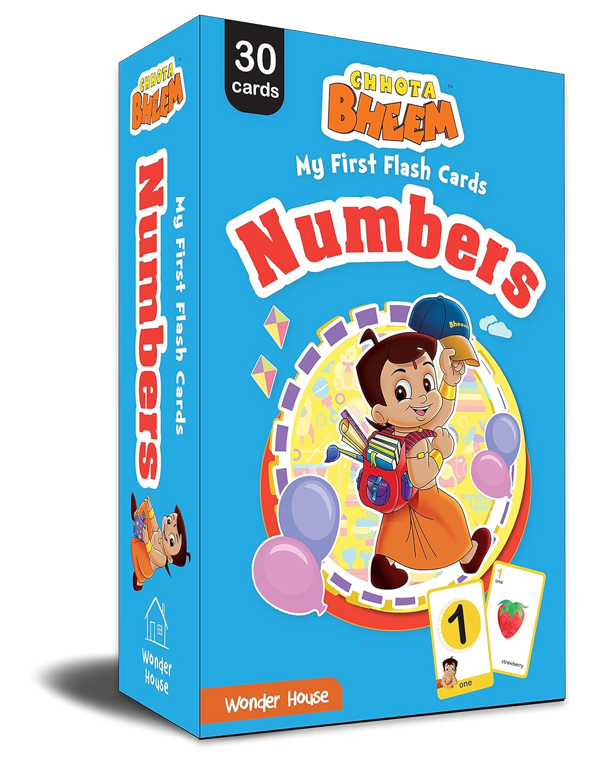 Chhota Bheem - Numbers | My First Flash Cards