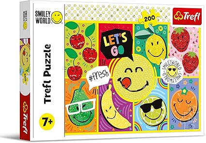 Puzzles 200pcs Happy Smiley / Smiley Trefl 13297