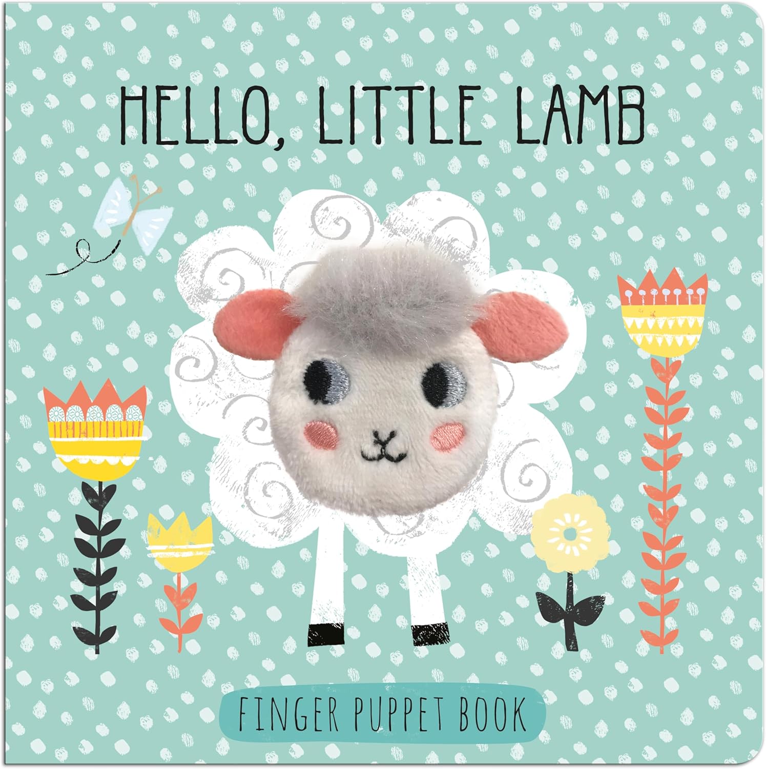 Hello Little Lamb - Finger Puppet Board Book