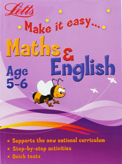 Letts - Make It Easy - Maths & English (Age: 5 - 6)