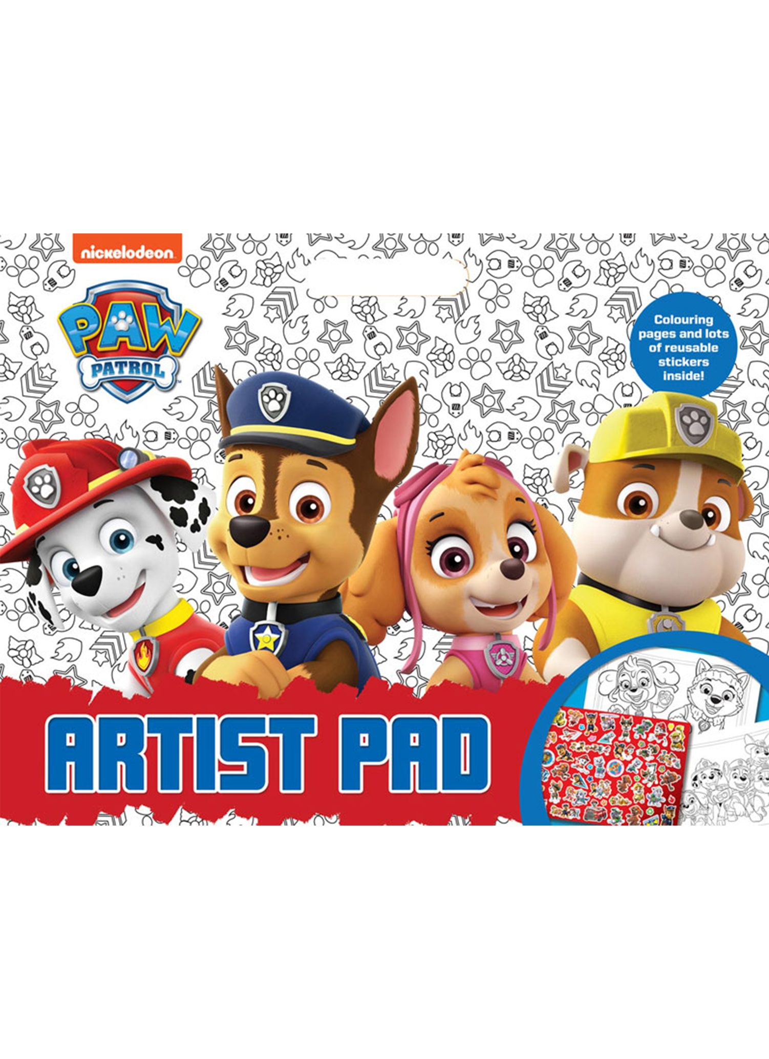 Artist Pad - Paw Patrol