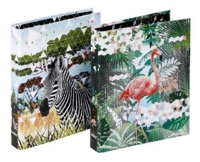 Classeur A4 Jungle Dos 4.5 CM 2 Anneaux VIQUEL 800735