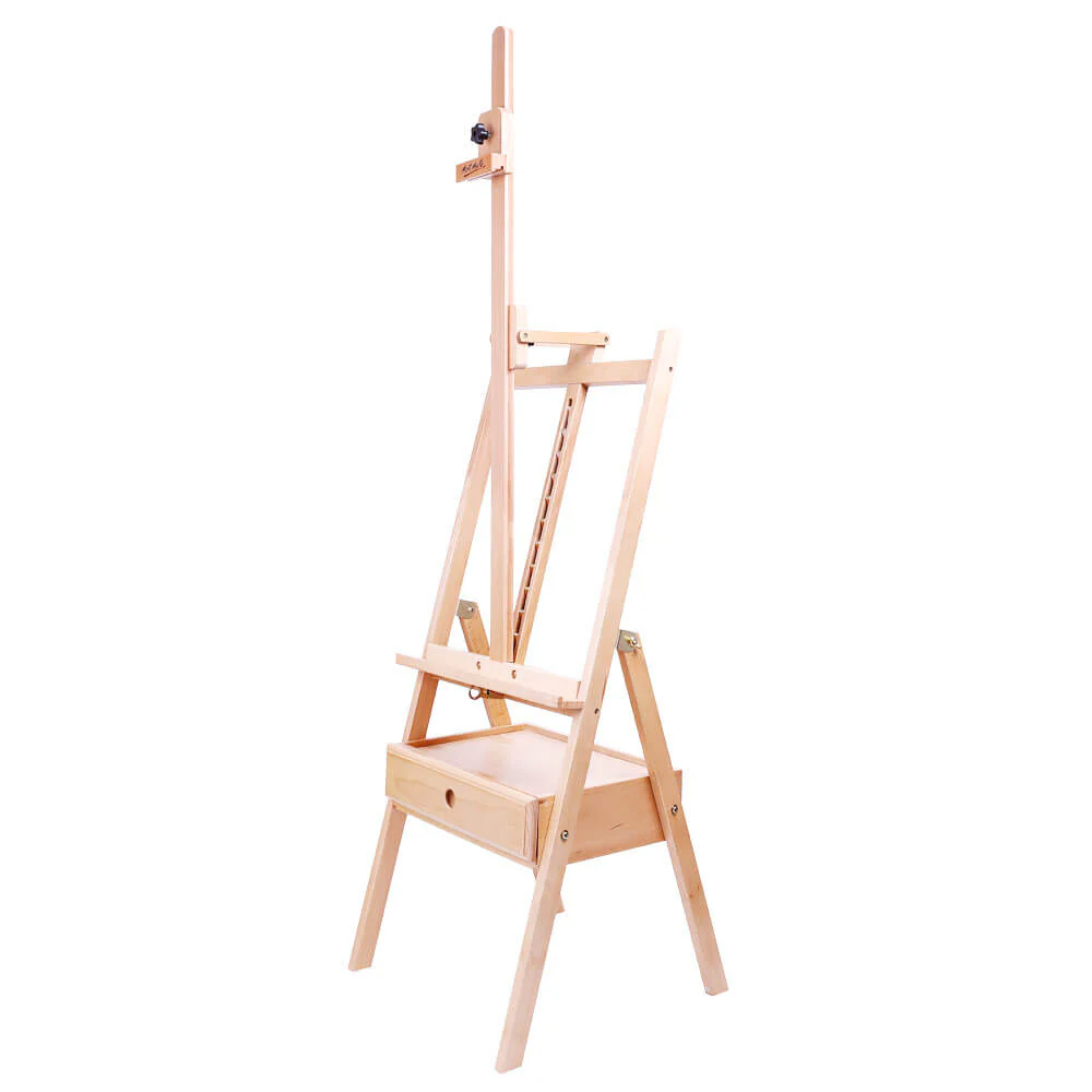 Easel Tilting Box Floor Beech Mont Marte
