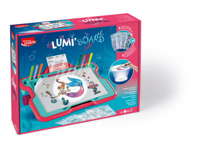 Lumi Board - Le Monde Des Sirenes Maped 904101