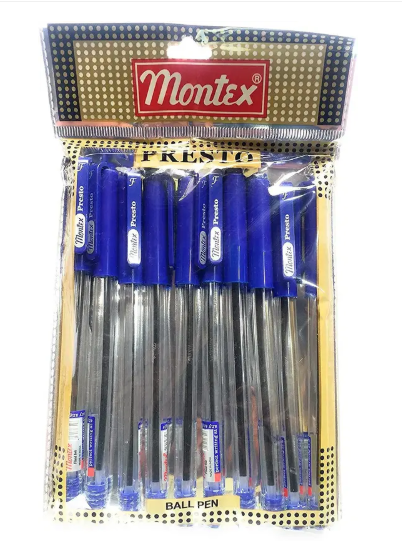 Ballpen Presto Montex Blue