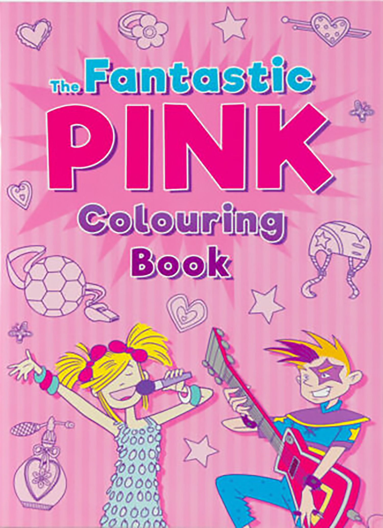 THE FANTASTIC PINK  COLOURING BOOK