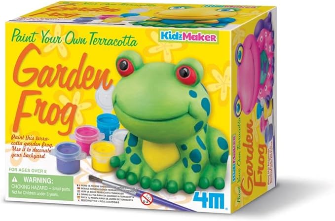 KidzMaker/Paint Your Own Terracotta Garden Frog