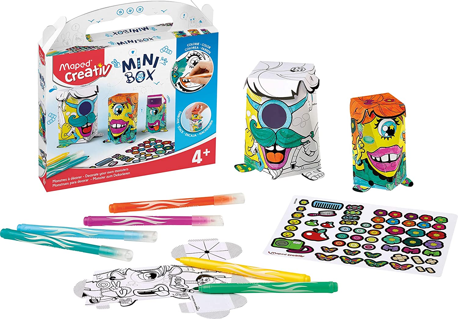 Mini Box-Maped Montres a Decorer