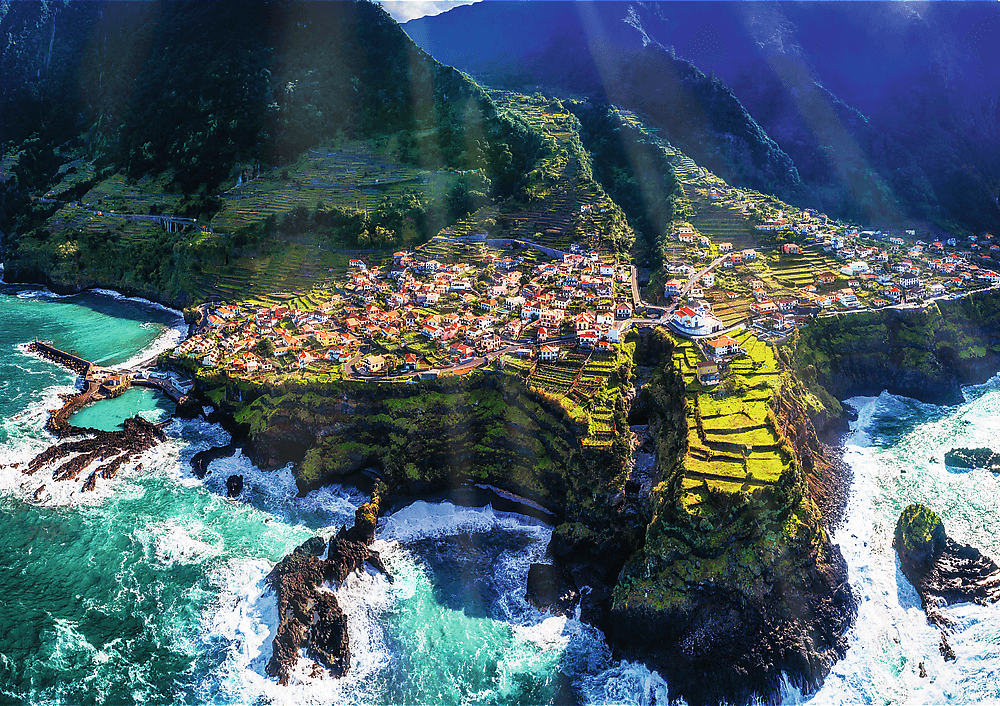 Puzzles 1000pcs Premium Plus Photo Odyssey Madeira Island Portugal Trefl 10824