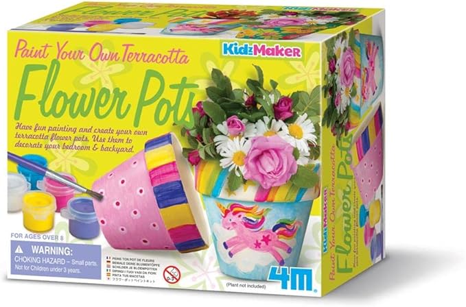 KidzMaker/Paint Your Own Terracotta Flower Pots