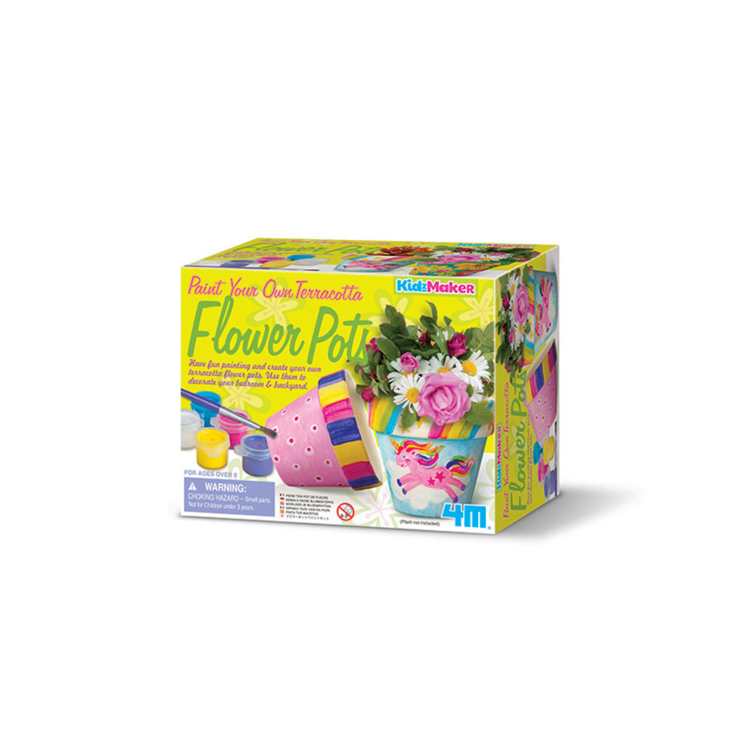 KidzMaker/Paint Your Own Terracotta Flower Pots