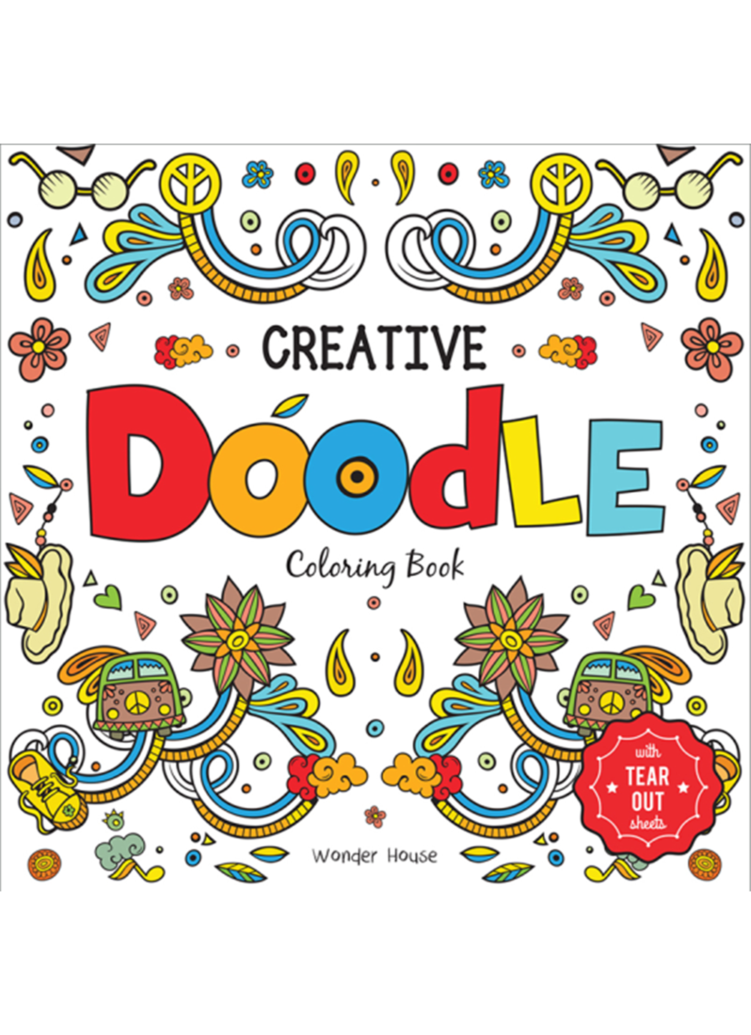 Creative Doodle Coloring Book (Children Coloring Book With Tear Out She