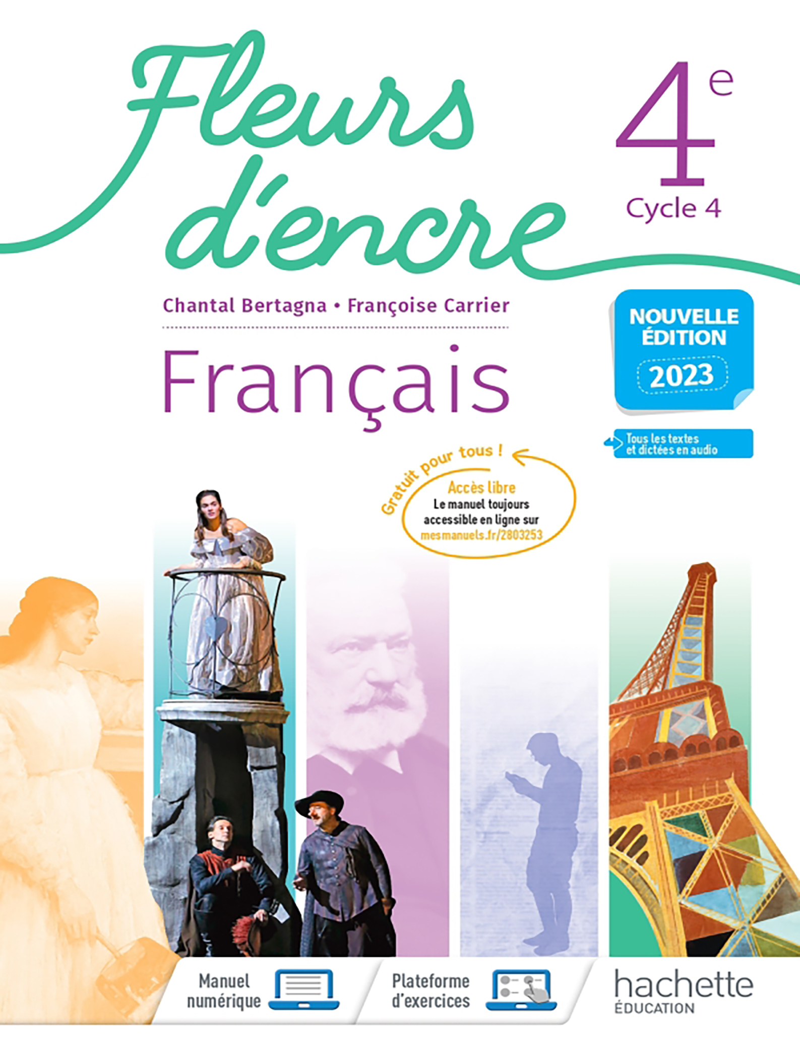 FLEURS D'ENCRE FRANCAIS 4E ED LIVRE ELEVE