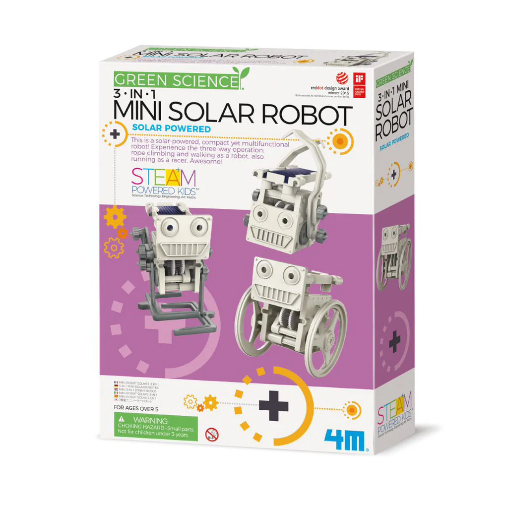 Green Science/3-in-1 Mini Solar Robot