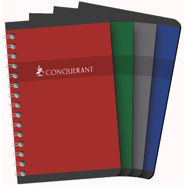Carnet Spirale Integrale Q5x5 9X14 180P 70G Conquerant Ref 3118