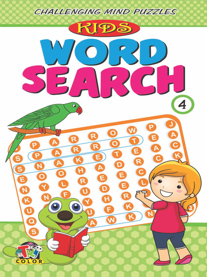 KIDS WORD SEARCH PUZZLES -4 TITLES 1 CODE