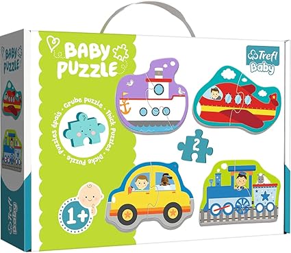 Puzzles -  Baby Classic  - Transport vehicles   Trefl Baby