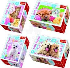 Puzzle 54 Mini Lovely Pets Trefl 54172