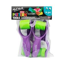 Clay Pattern Tool Set Of 4pcs Mont Marte