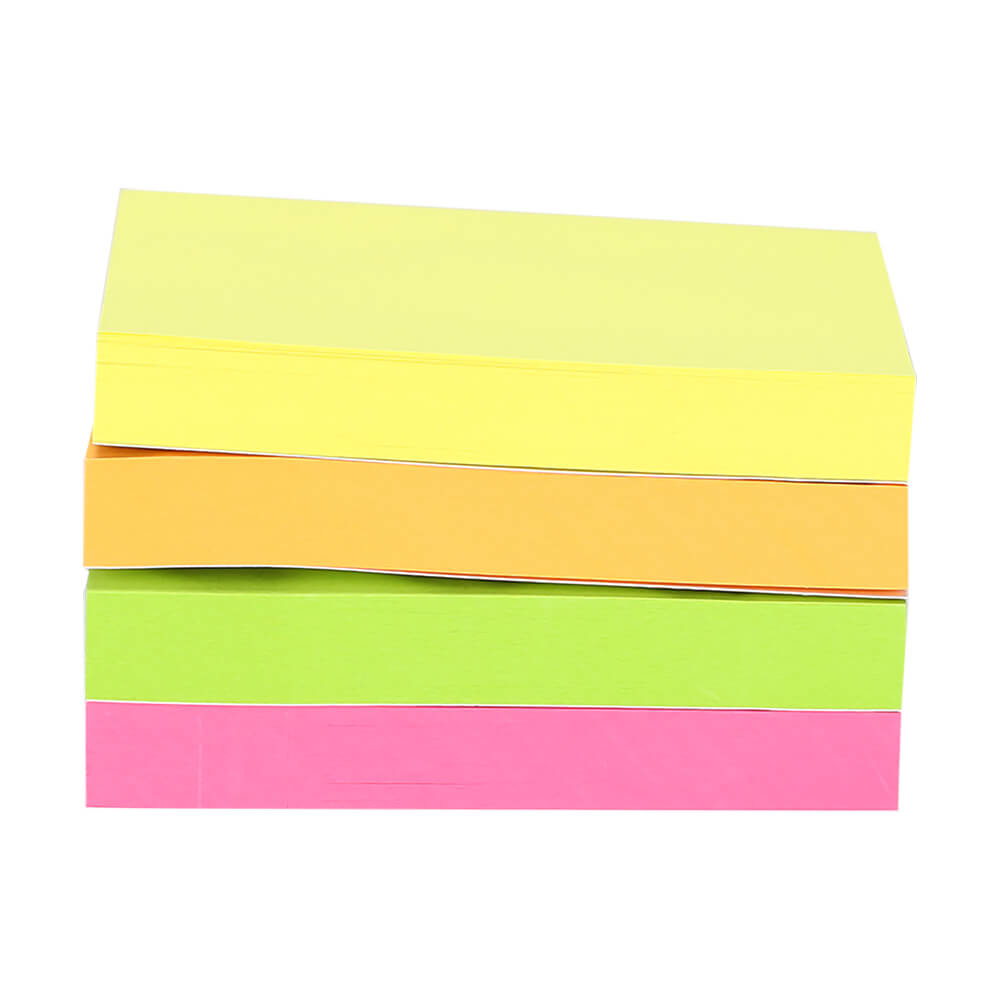 Sticky Notes PAD 3x3 Inch 400Sheets Bright BKESNB3X3-4