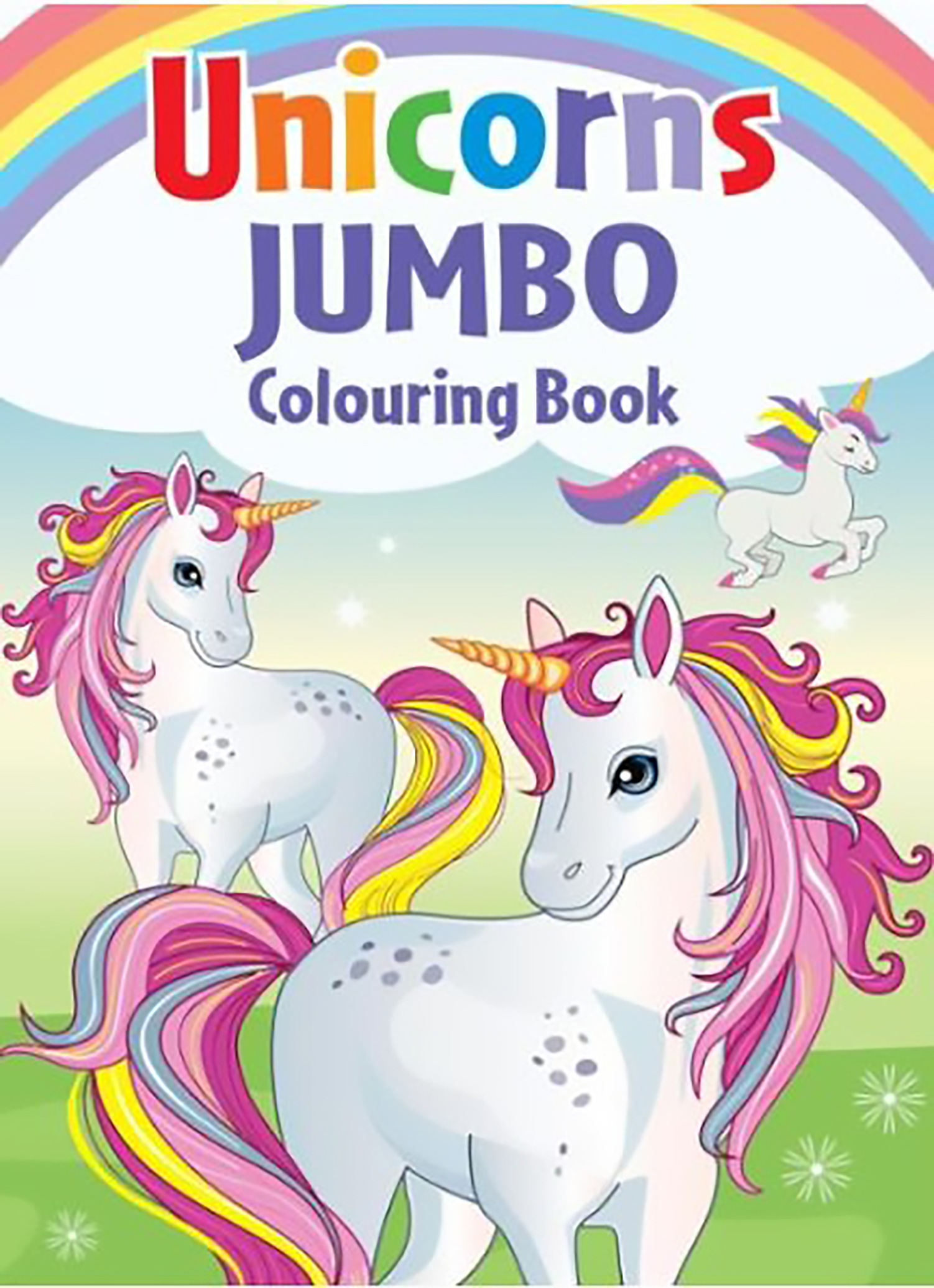 Unicorns Jumbo Colouring Book 2
