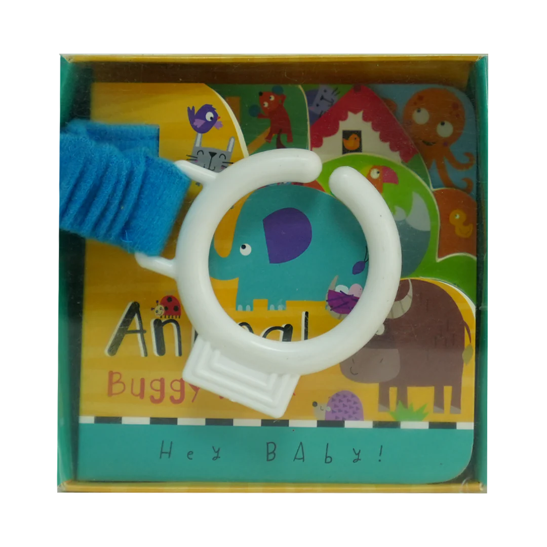 Animal Buggy Book - Die Cut Board Book