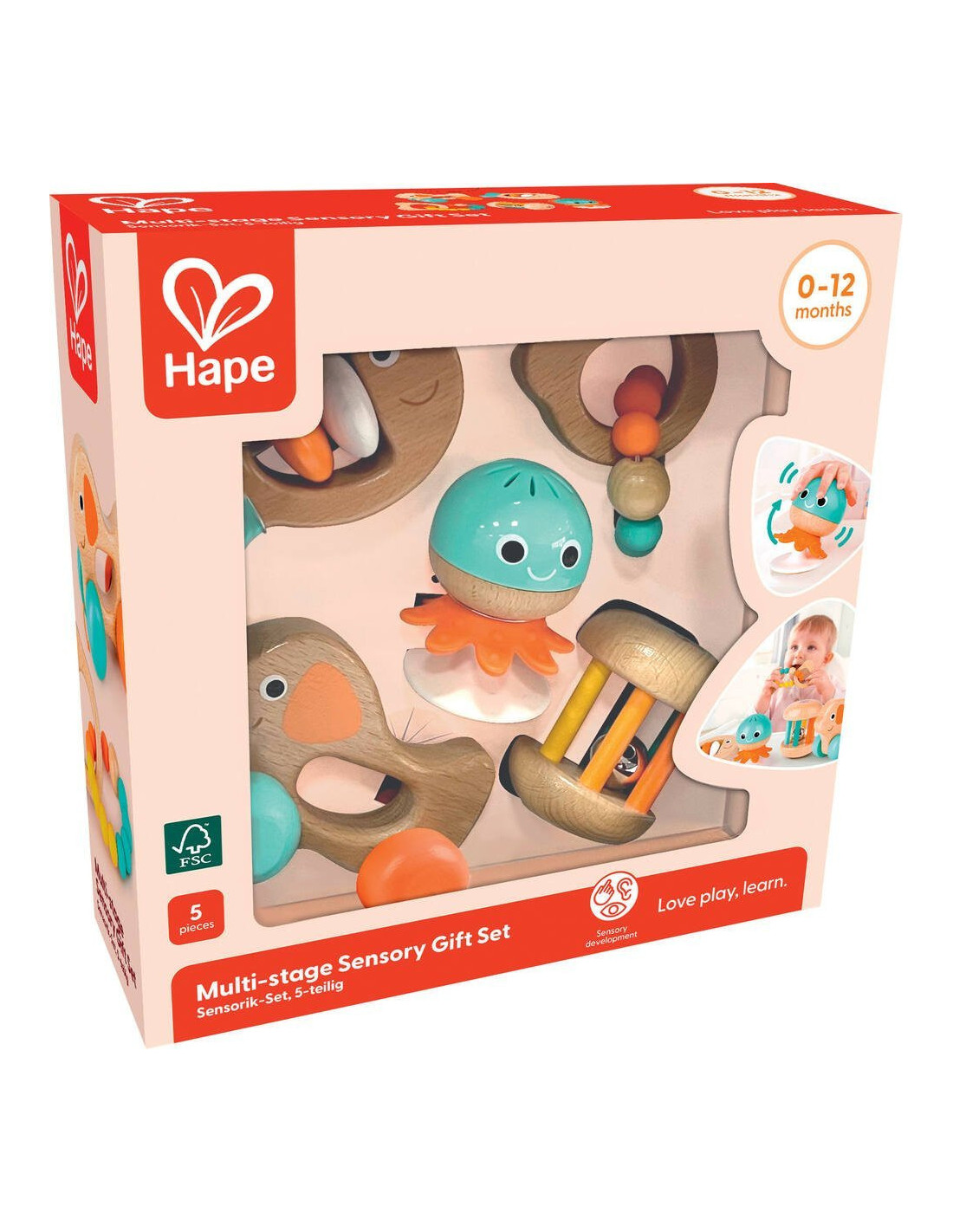 Multi-stage Sensory Gift Set HAPE 0125