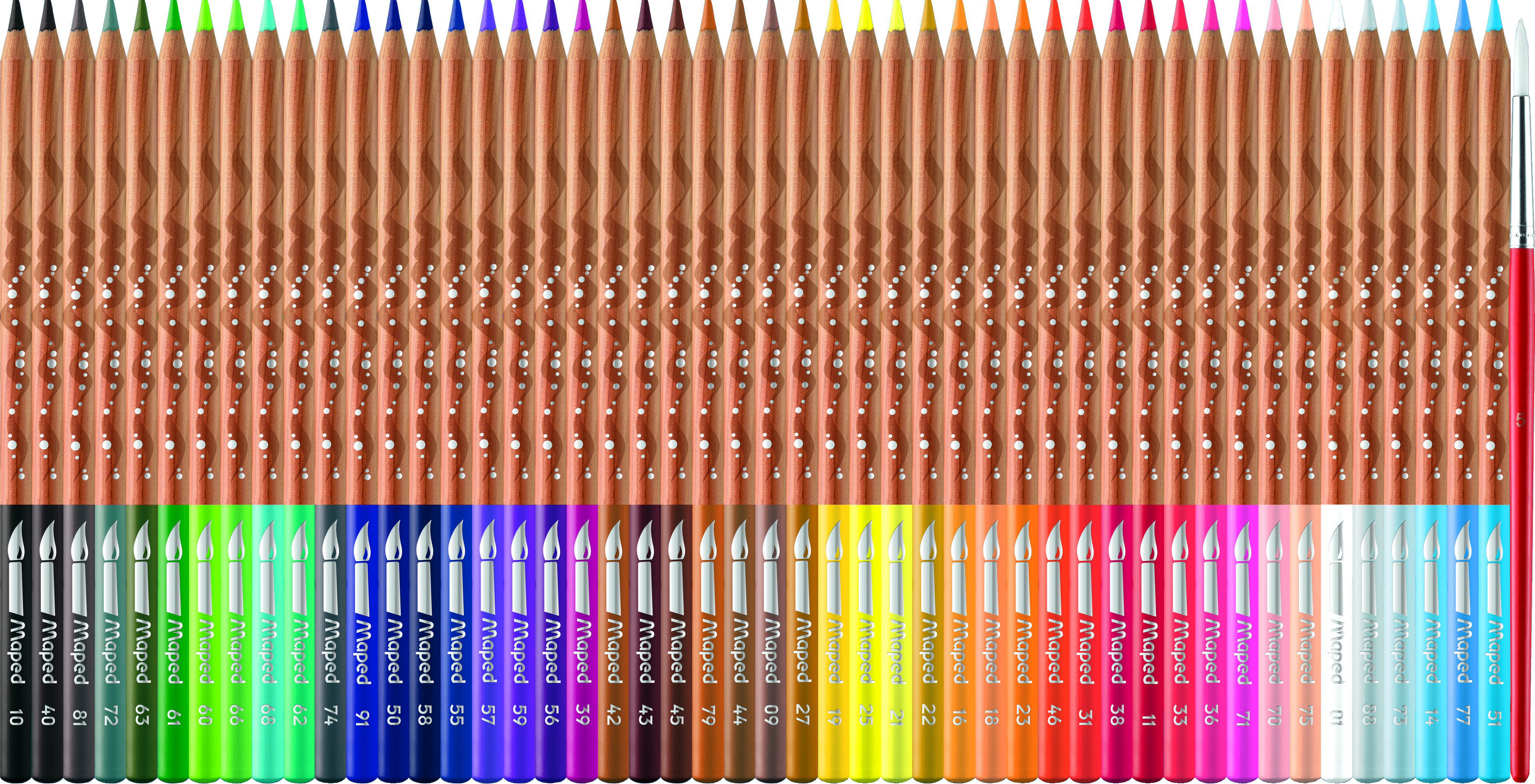 Maped Color Peps 48 Coloured pencils - Metal Box