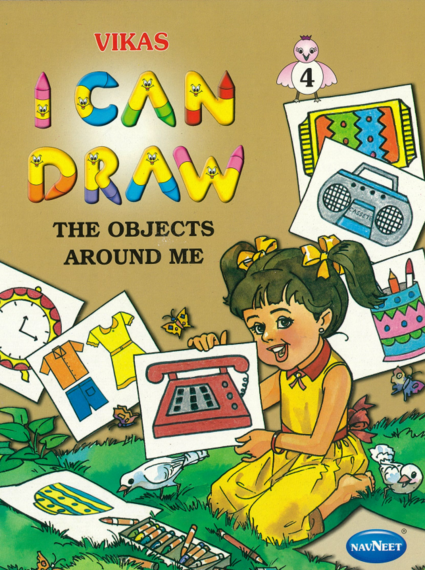 I Can Draw The Objects Around Me Bk-4 -F1234